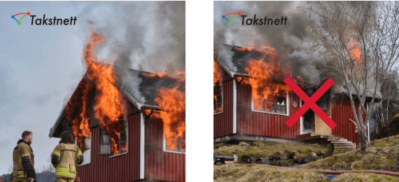 bruk av logo på foto Pass på at logoen har god kontrast mot bakgrunnen.